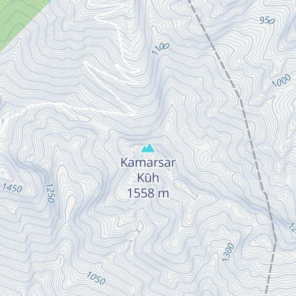 Map of Kamarsar Kūh