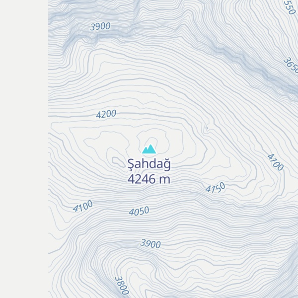 Map of Şahdağ