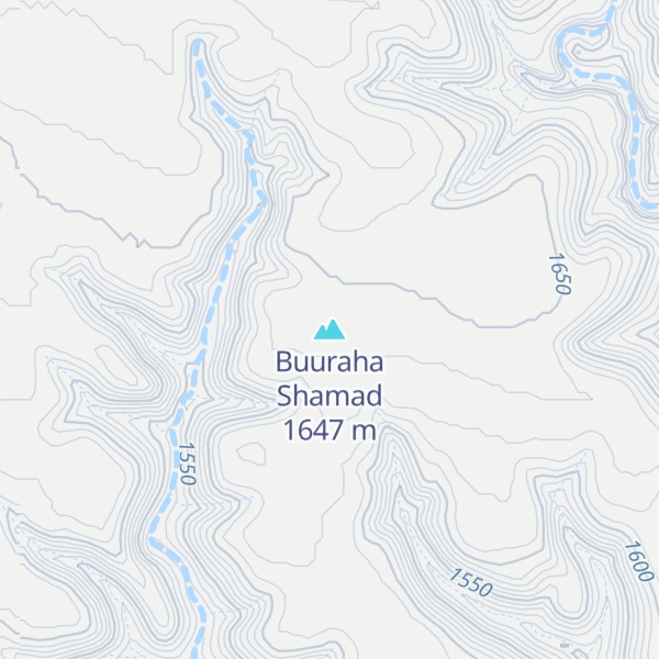 Map of Buuraha Shamad