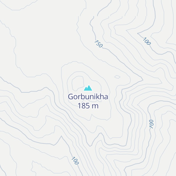 Map of Gorbunikha