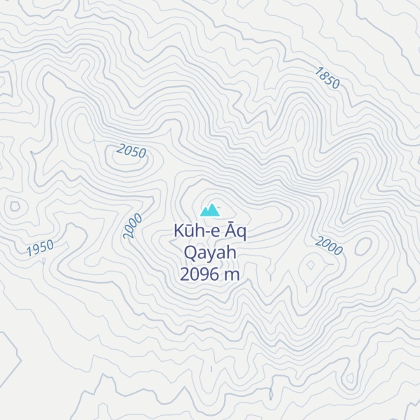 Map of Kūh-e Āq Qayah