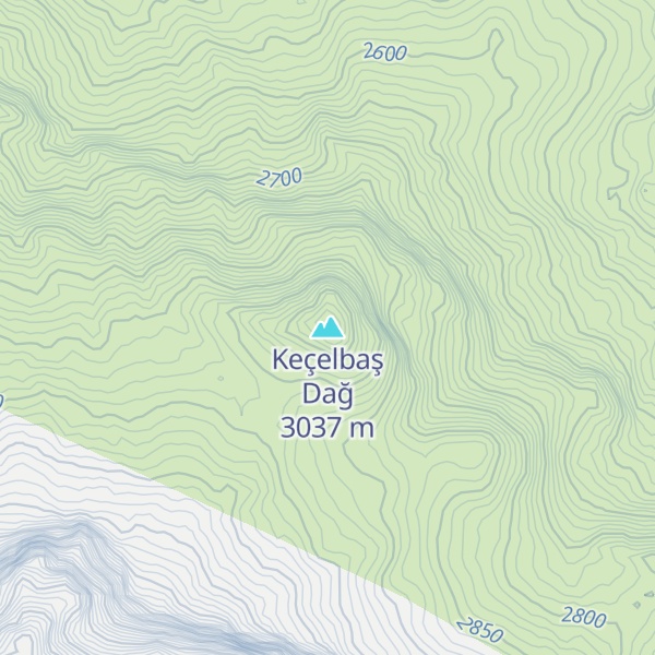 Map of Keçelbaş Dağ