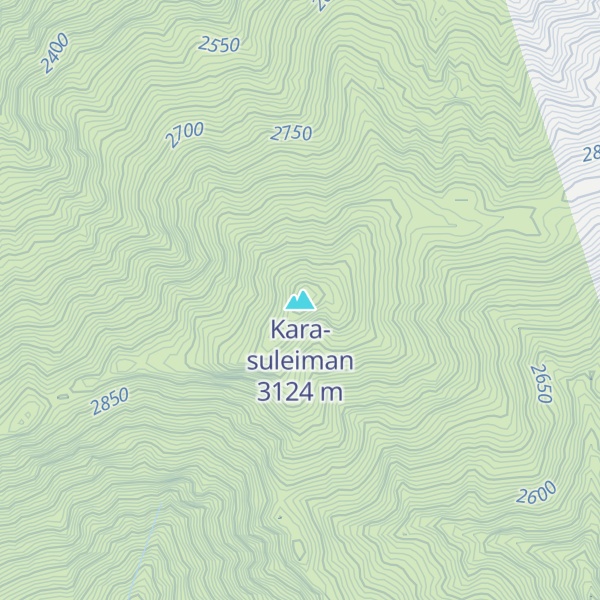 Map of Kara-suleiman