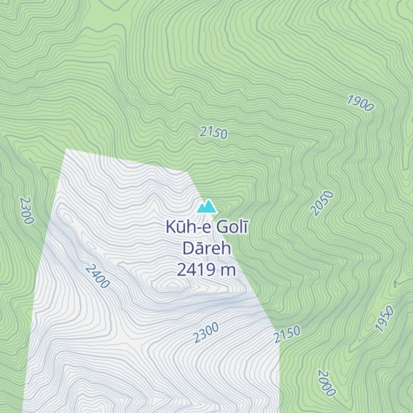 Map of Kūh-e Golī Dāreh