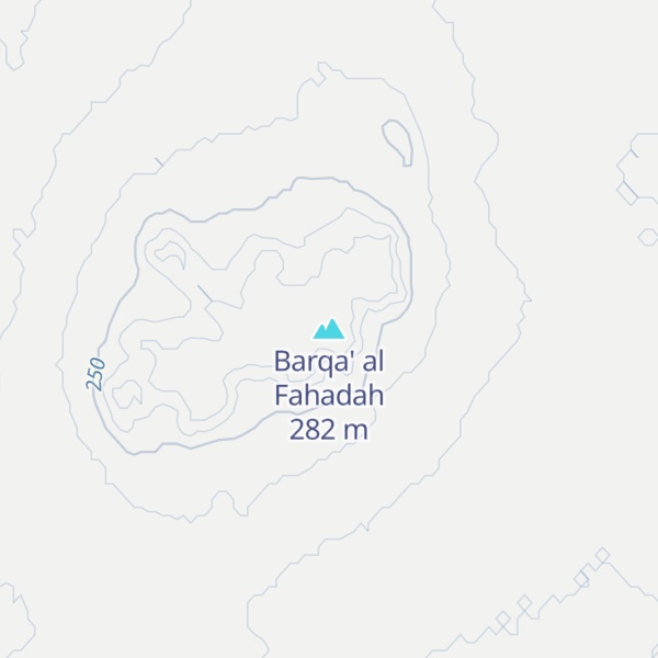 Map of Barqa' al Fahadah