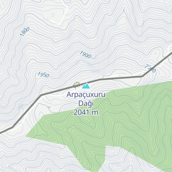 Map of Arpaçuxuru Dağı