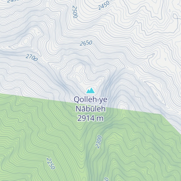 Map of Qolleh-ye Nābūleh
