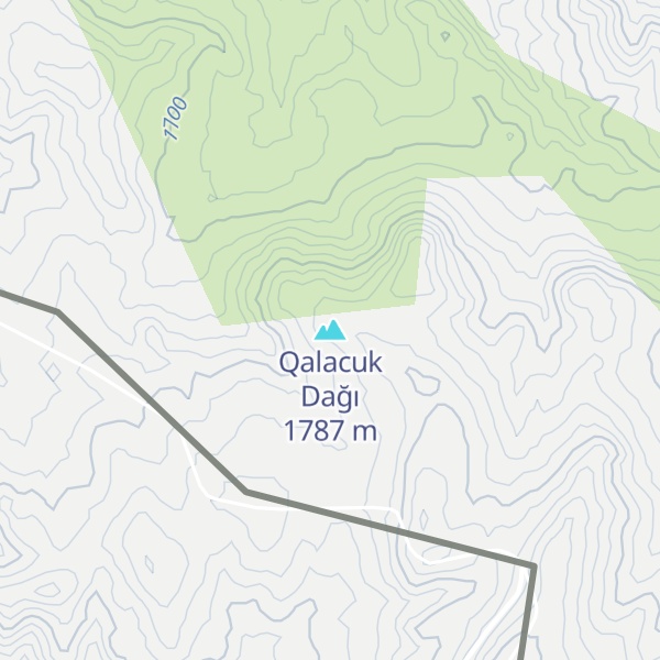 Map of Qalacuk Dağı