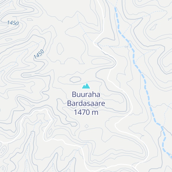 Map of Buuraha Bardasaare