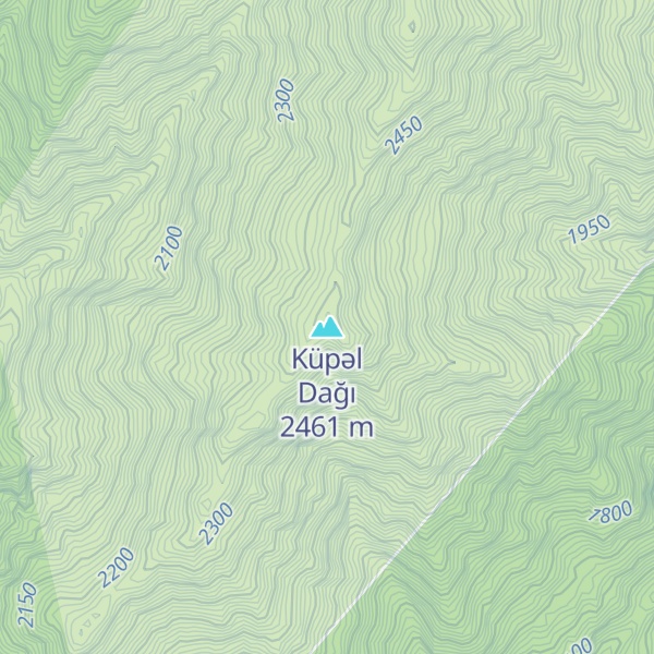 Map of Küpəl Dağı