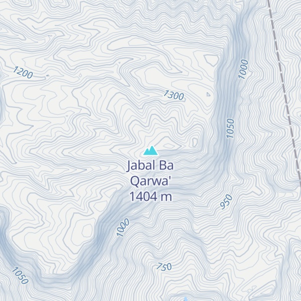 Map of Jabal Ba Qarwa'