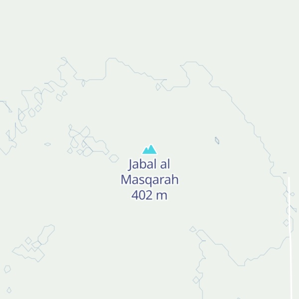 Map of Jabal al Masqarah