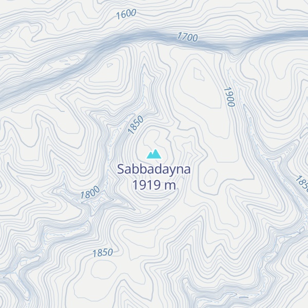 Map of Sabbadayna