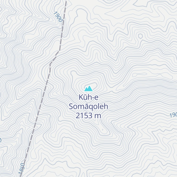 Map of Kūh-e Somāqoleh