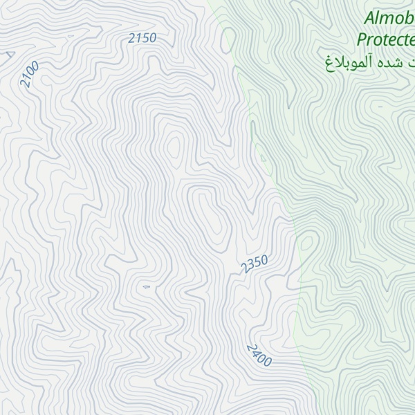 Map of Kūh-e Darī Zāgheh