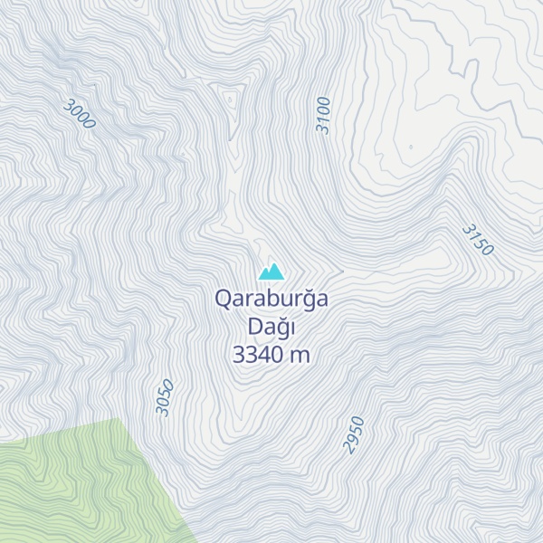 Map of Qaraburğa Dağı
