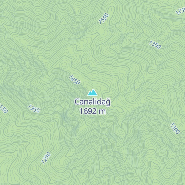 Map of Canəlidağ
