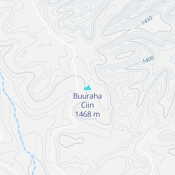 Map of Buuraha Ciin