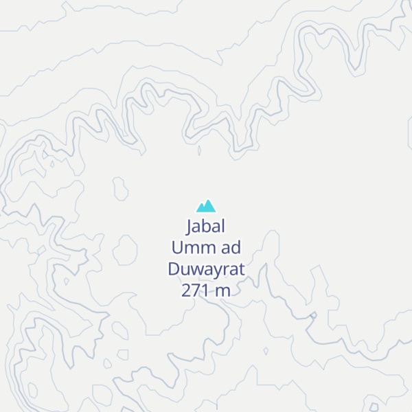 Map of Jabal Umm ad Duwayrat