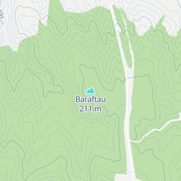 Map of Baraftau