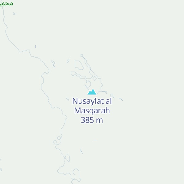Map of Nusaylat al Masqarah