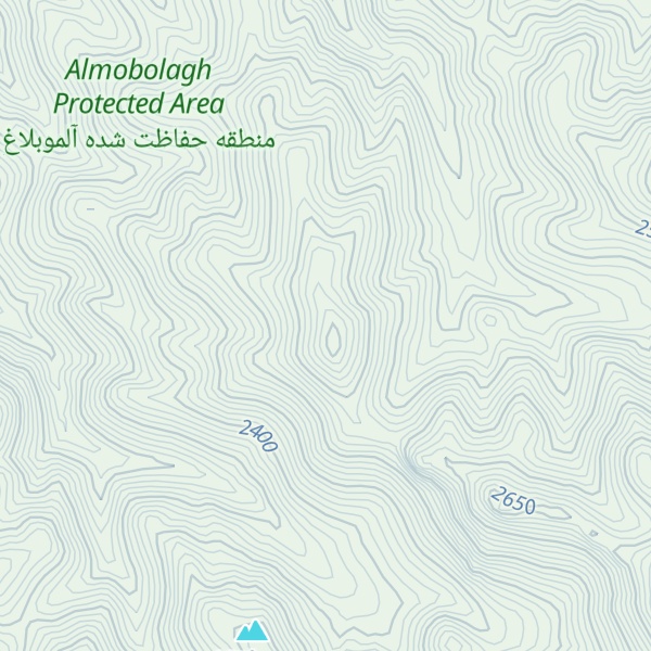 Map of Kūh-e Khar Golān