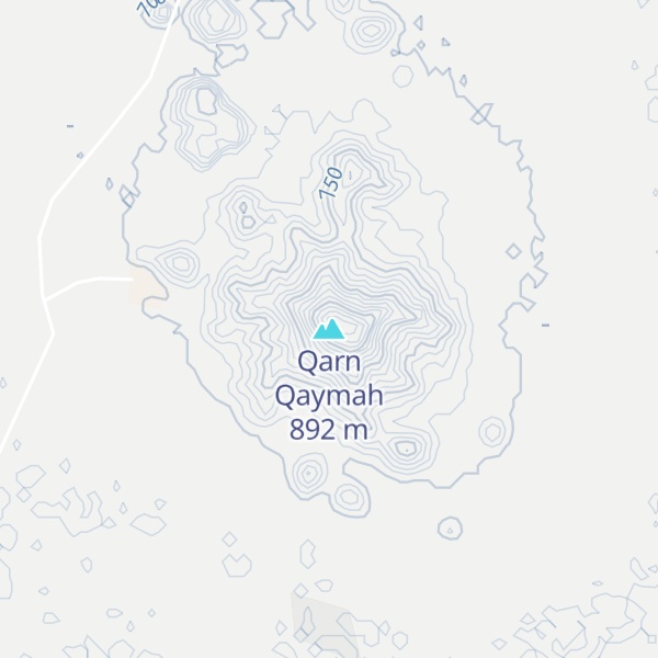 Map of Qarn Qaymah