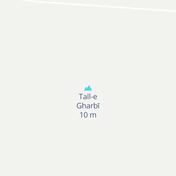 Map of Tall-e Gharbī