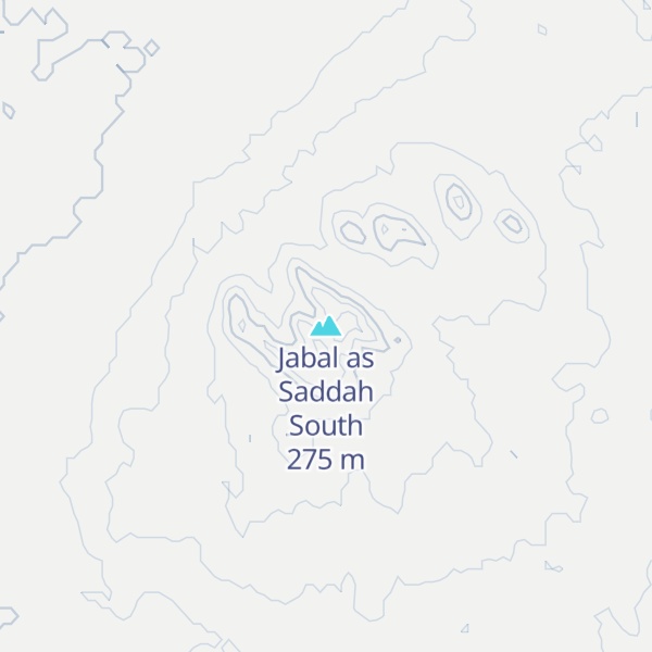 Map of Jabal as Saddah South