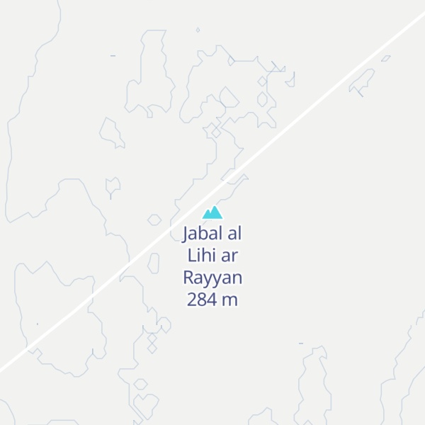 Map of Jabal al Lihi ar Rayyan
