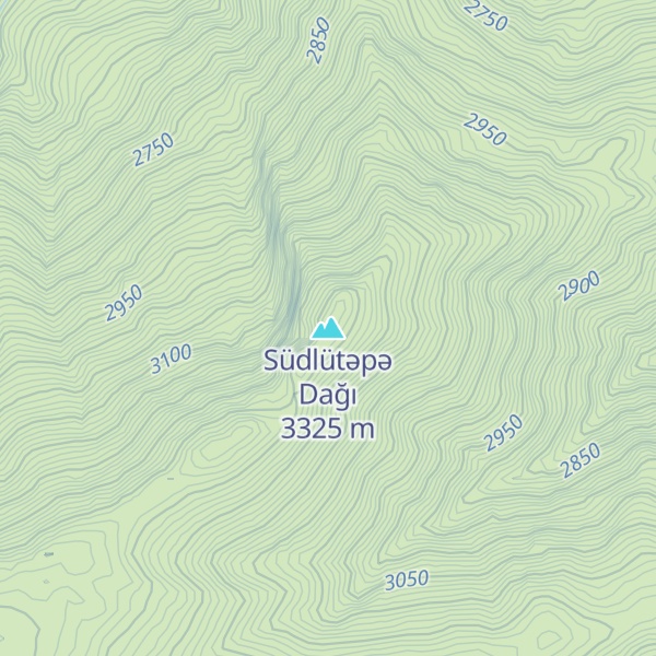 Map of Südlütəpə Dağı