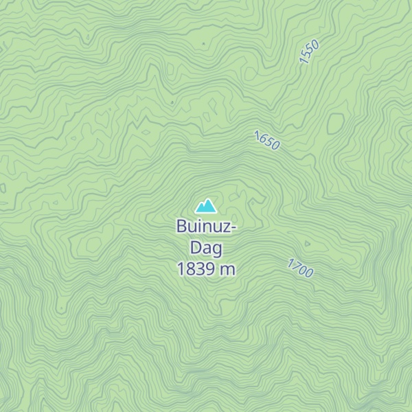Map of Buinuz-Dag