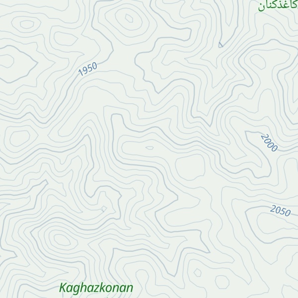 Map of Kūh-e Gūnī