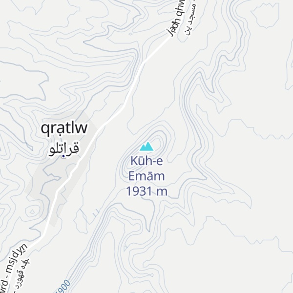 Map of Kūh-e Emām