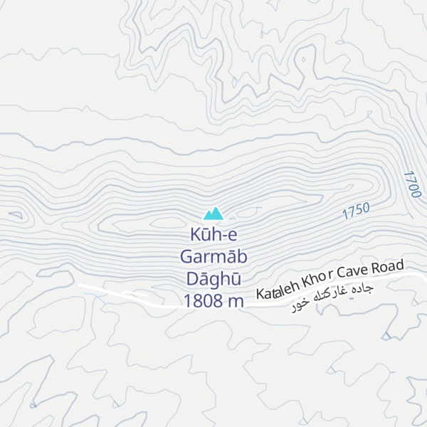Map of Kūh-e Garmāb Dāghū