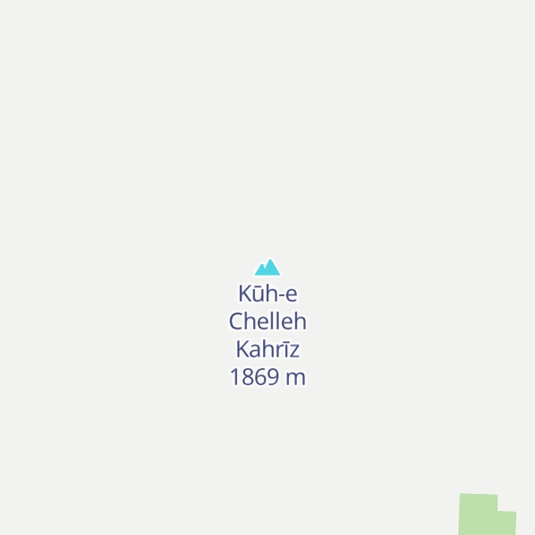 Map of Kūh-e Chelleh Kahrīz