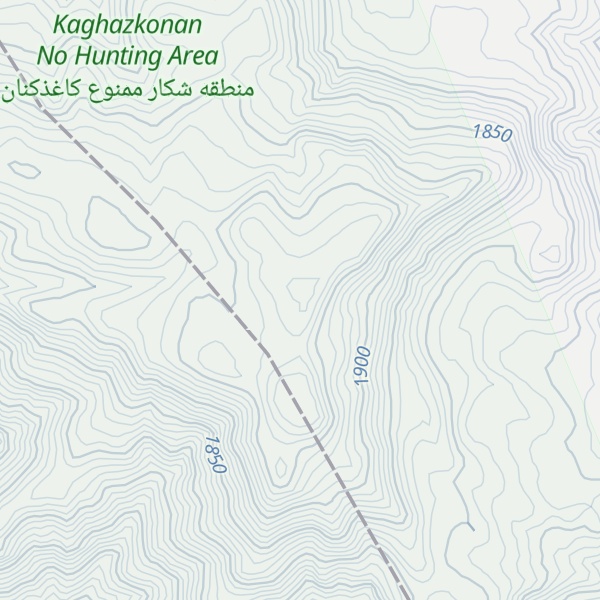Map of Kūh-e Tazh