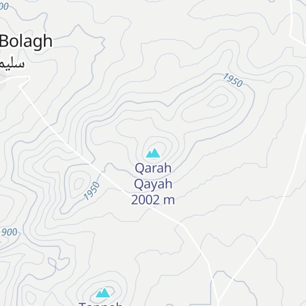 Map of Qarah Qayah