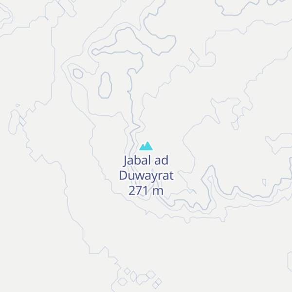 Map of Jabal ad Duwayrat