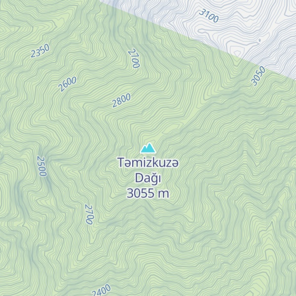 Map of Təmizkuzə Dağı