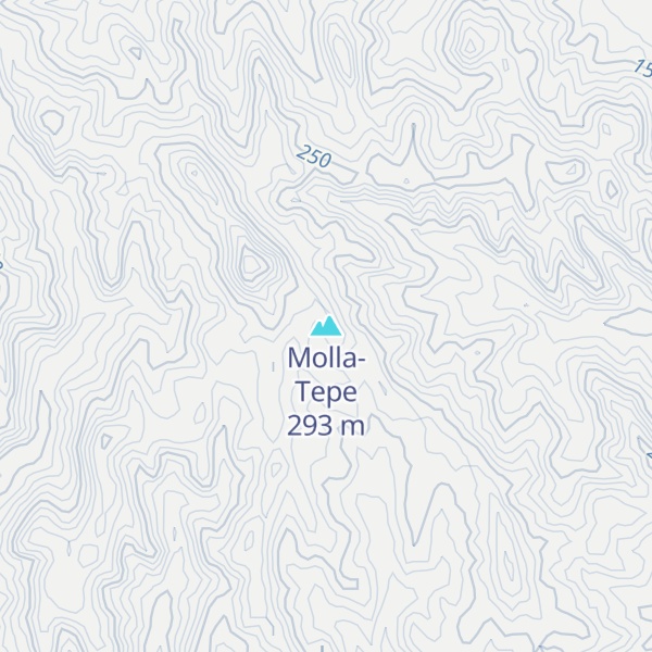 Map of Molla-Tepe