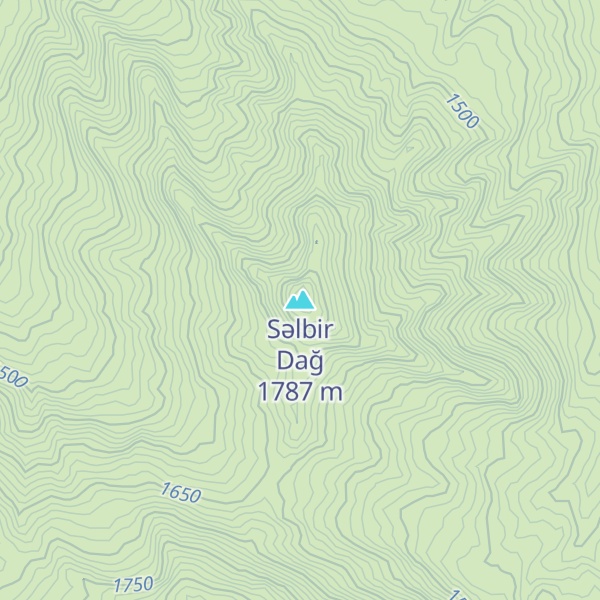 Map of Səlbir Dağ