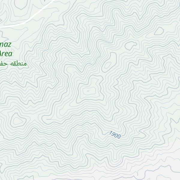 Map of Kūh-e Qarāvol