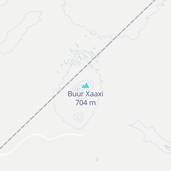Map of Buur Xaaxi