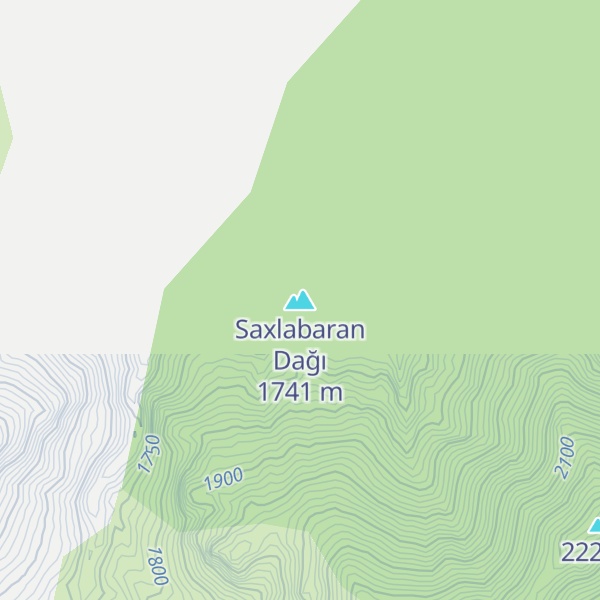 Map of Saxlabaran Dağı