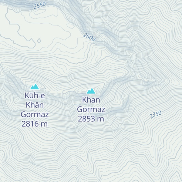 Map of Khan Gormaz