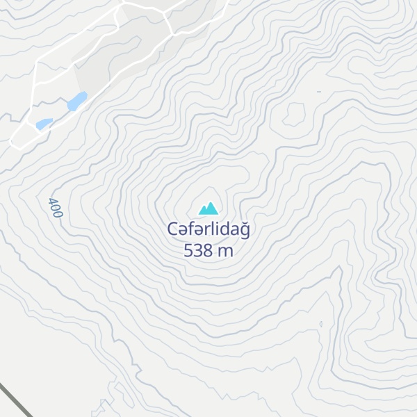 Map of Cəfərlidağ