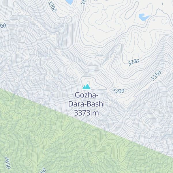 Map of Gozha-Dara-Bashi
