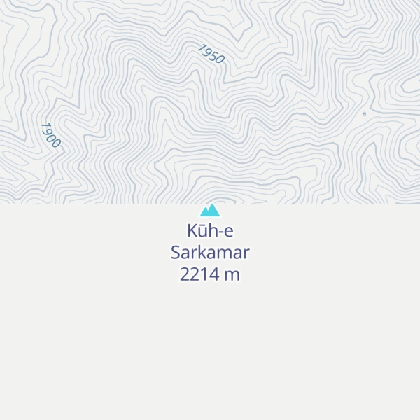 Map of Kūh-e Sarkamar