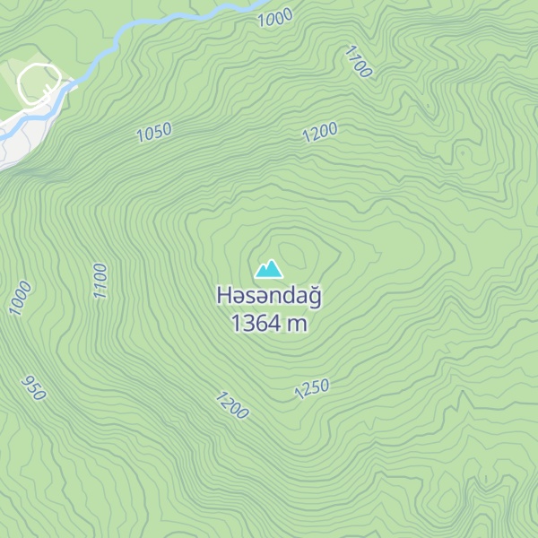 Map of Həsəndağ